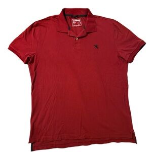 Express Men's Crimson Polo Shirt
